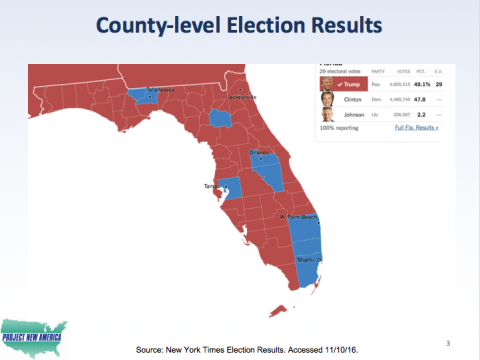 Florida Election Results 2016 Map Results By County Live Updates
